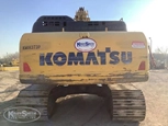Back of used Komatsu Excavator